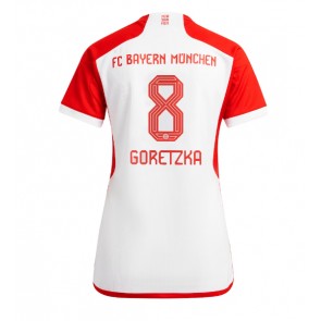 Bayern Munich Leon Goretzka #8 Domaci Dres za Ženska 2023-24 Kratak Rukavima
